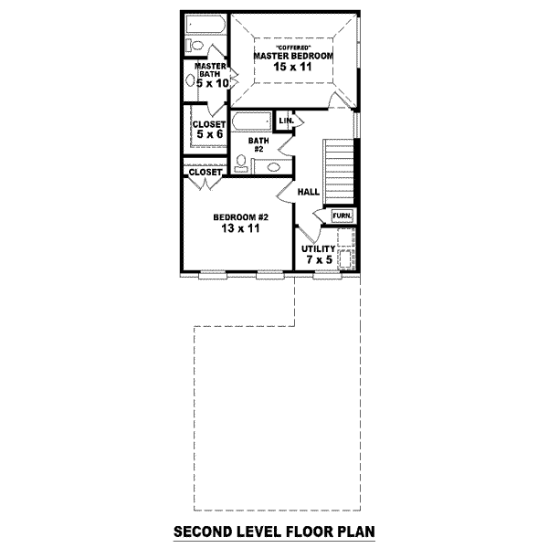 upper floor house blueprint