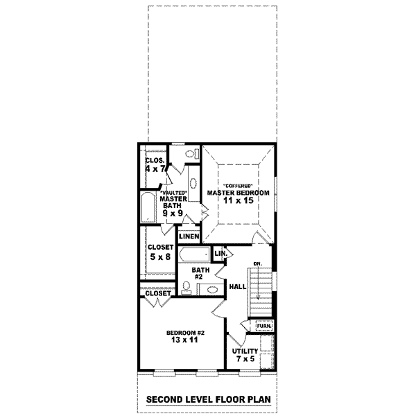 upper floor house blueprint