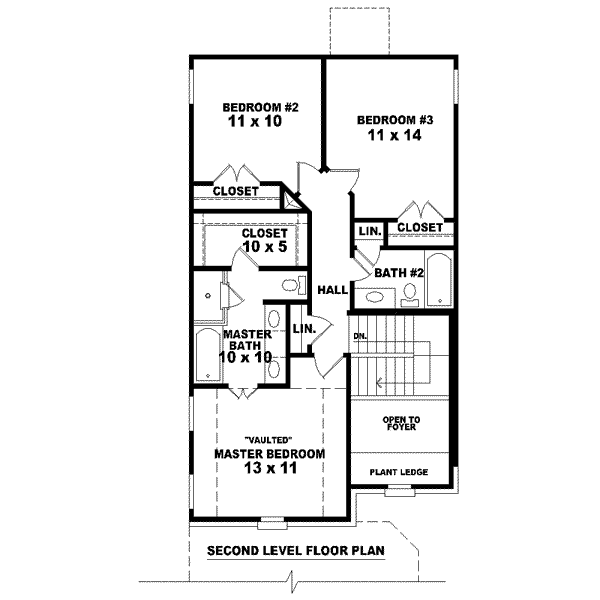 upper floor house blueprint