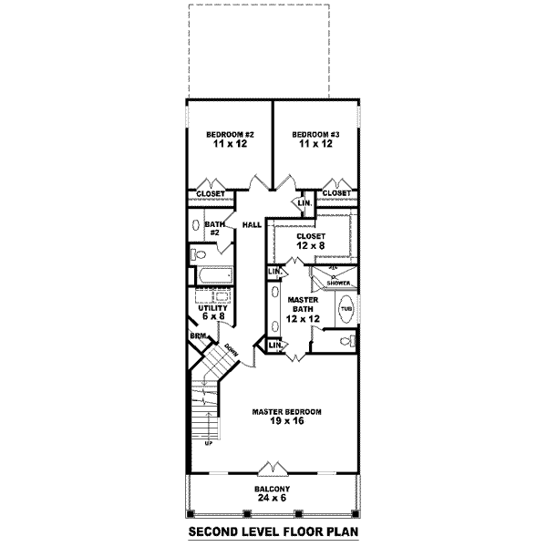 upper floor house blueprint