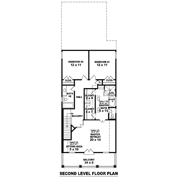 upper floor house blueprint