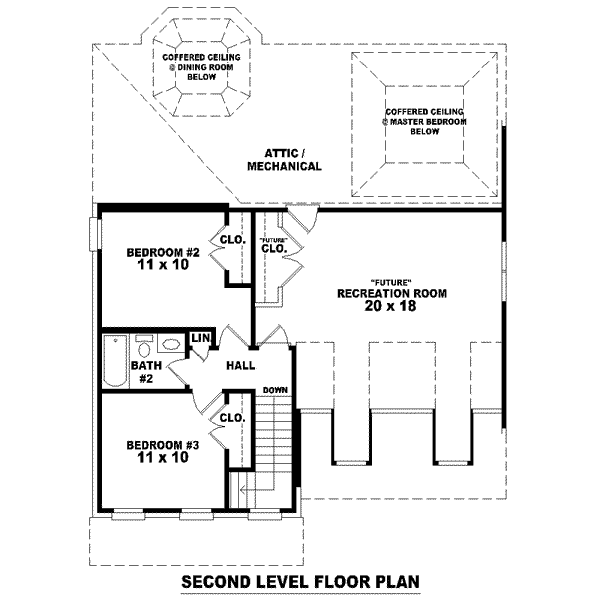 upper floor house blueprint