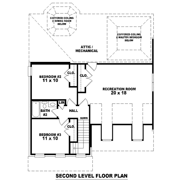 upper floor house blueprint