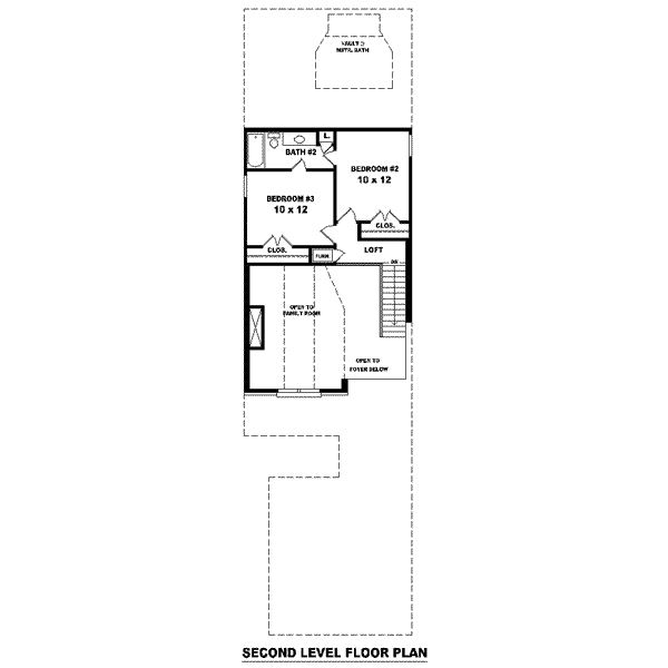 upper floor house blueprint