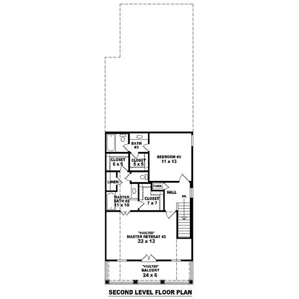 upper floor house blueprint