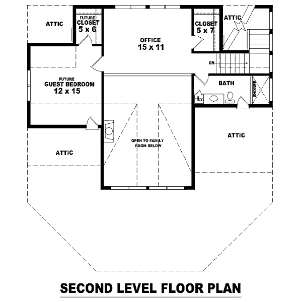 upper floor house blueprint