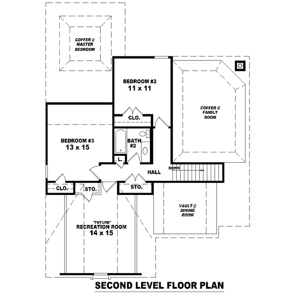upper floor house blueprint