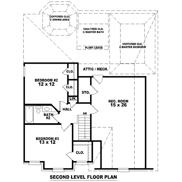upper floor house blueprint