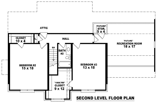 upper floor house blueprint