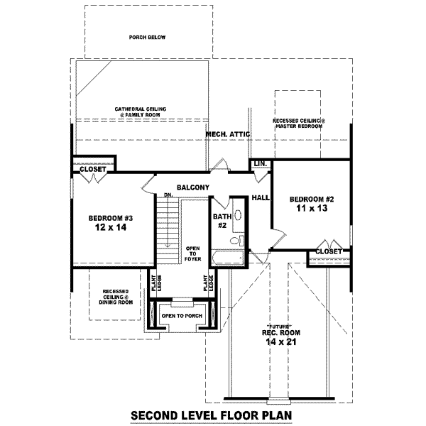 upper floor house blueprint