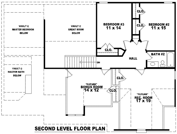 upper floor house blueprint
