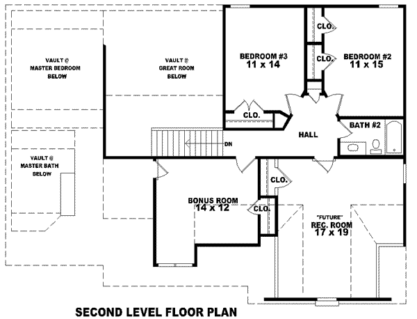 upper floor house blueprint