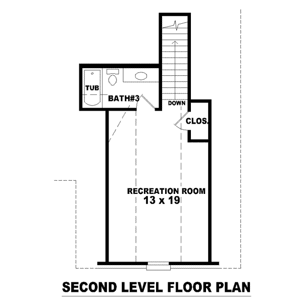 upper floor house blueprint