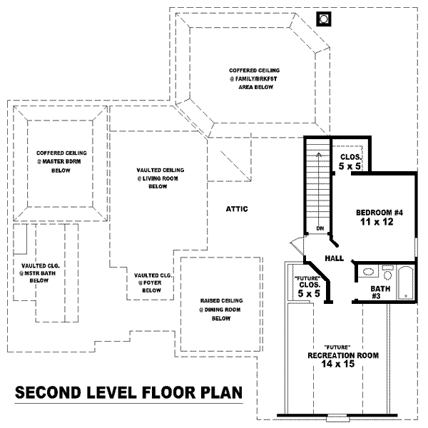 upper floor house blueprint