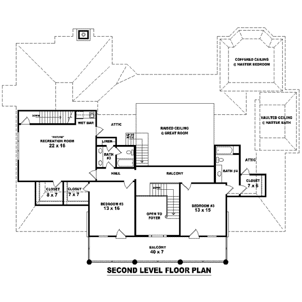 upper floor house blueprint