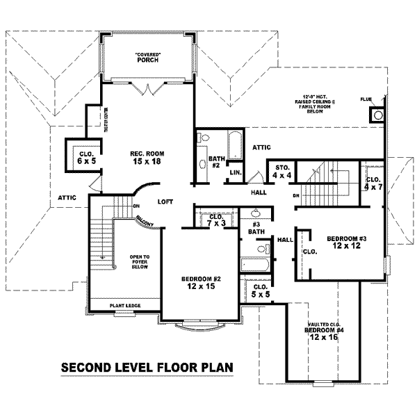 upper floor house blueprint