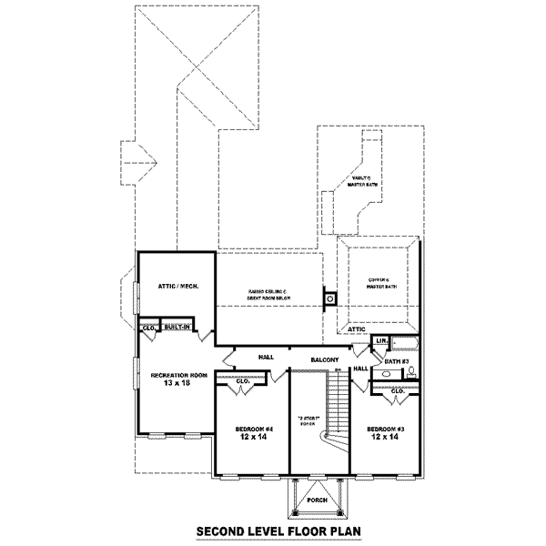 upper floor house blueprint