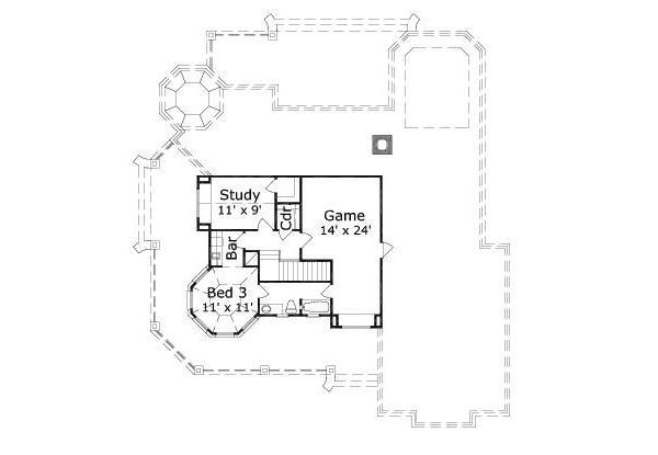 upper floor house blueprint