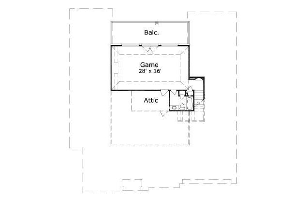 upper floor house blueprint