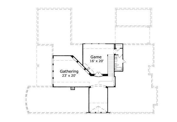 upper floor house blueprint