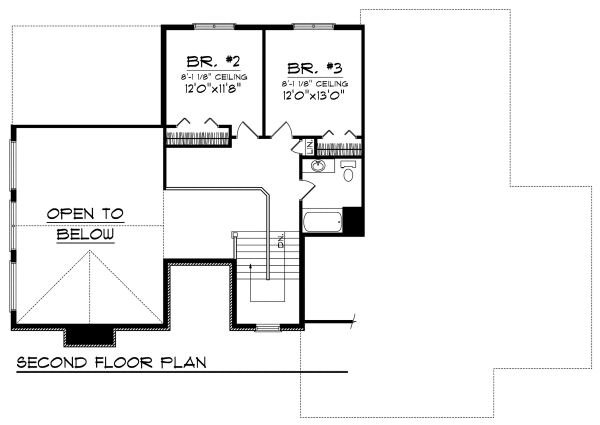 upper floor house blueprint