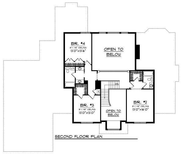 upper floor house blueprint