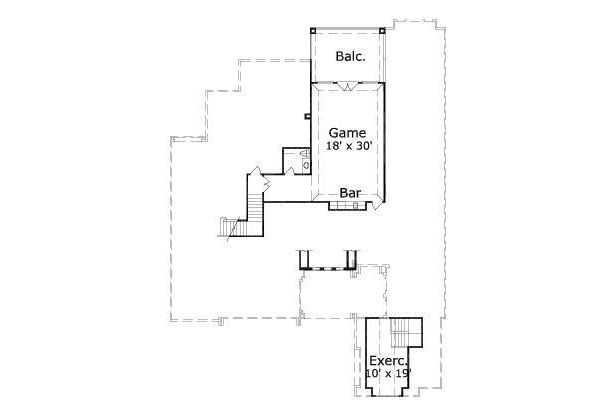 upper floor house blueprint