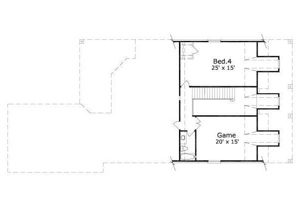 upper floor house blueprint