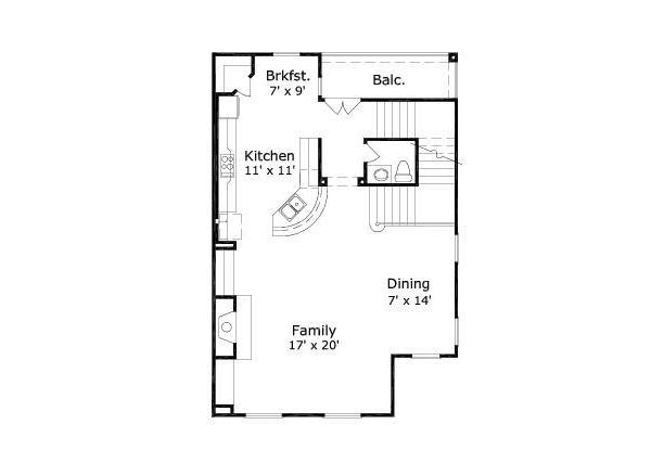 upper floor house blueprint