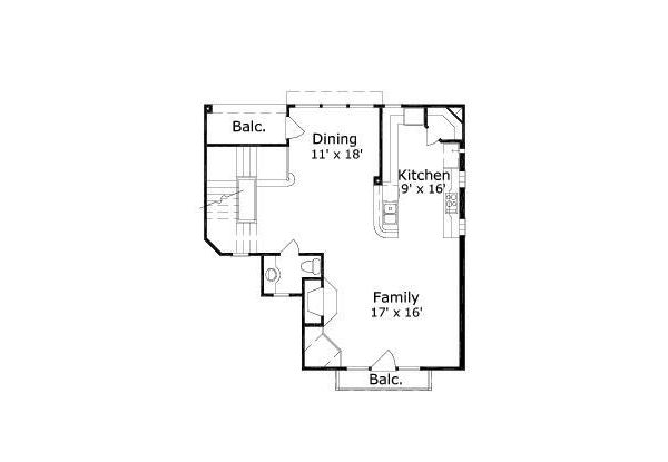 upper floor house blueprint