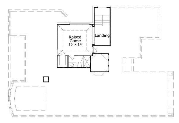 upper floor house blueprint
