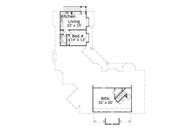 upper floor house blueprint
