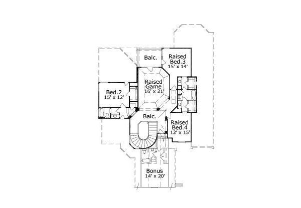 upper floor house blueprint