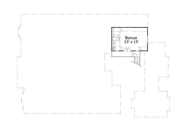 upper floor house blueprint