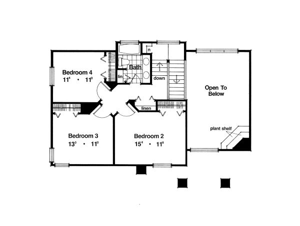 upper floor house blueprint