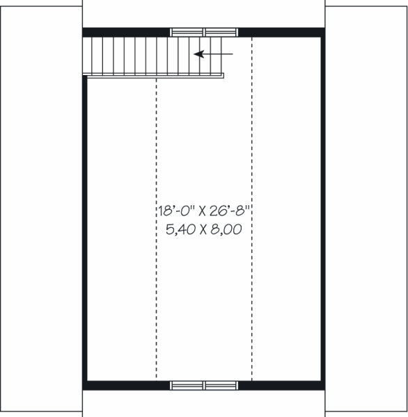 upper floor house blueprint