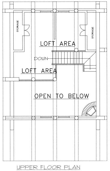 upper floor house blueprint