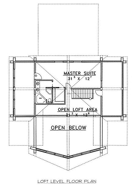 upper floor house blueprint