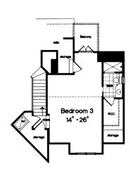 upper floor house blueprint