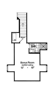 upper floor house blueprint