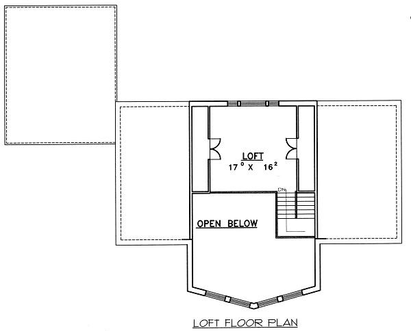 upper floor house blueprint