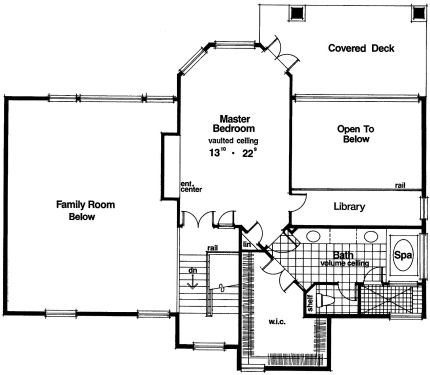 upper floor house blueprint