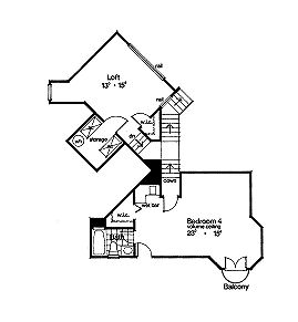 upper floor house blueprint