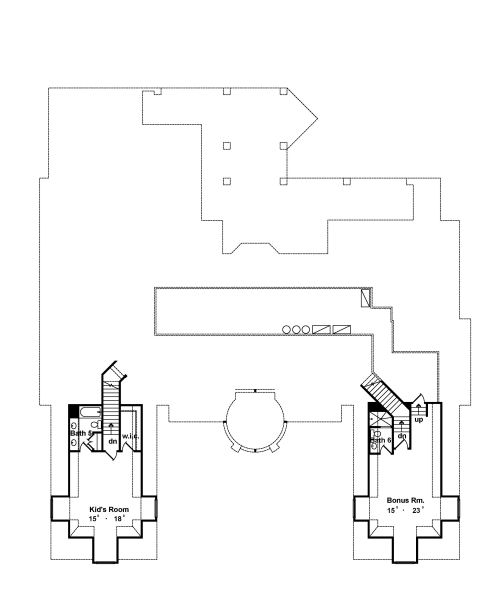 upper floor house blueprint