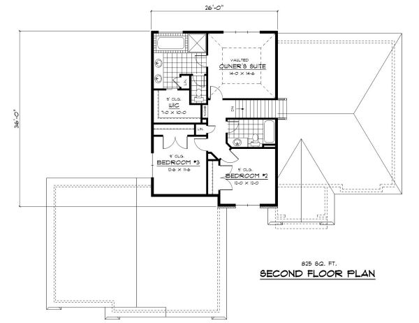 upper floor house blueprint