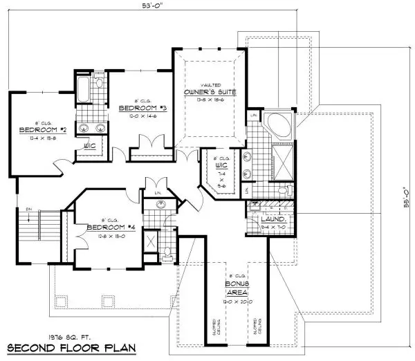 upper floor house blueprint