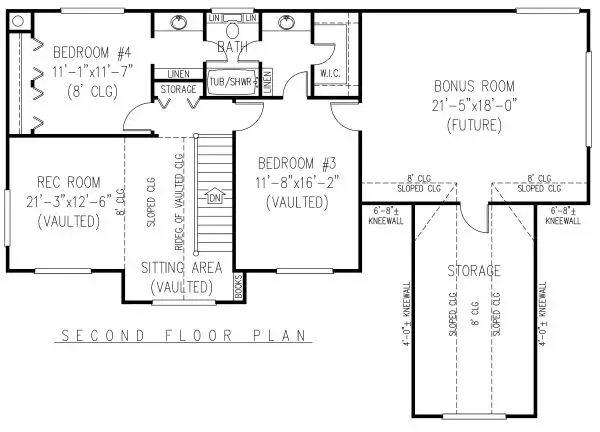 upper floor house blueprint