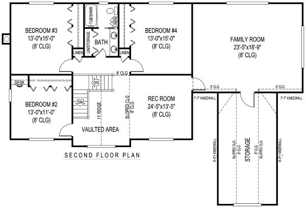upper floor house blueprint