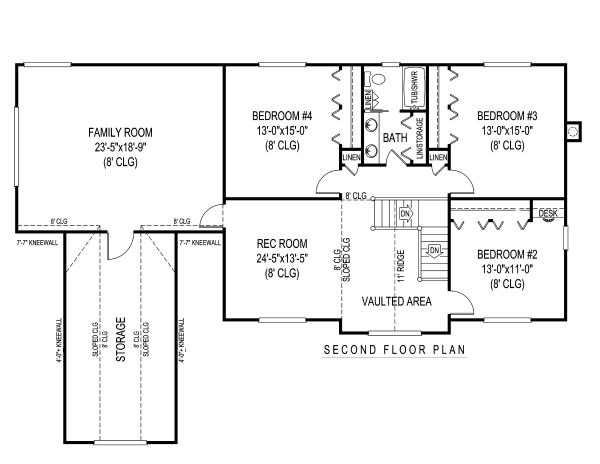 upper floor house blueprint