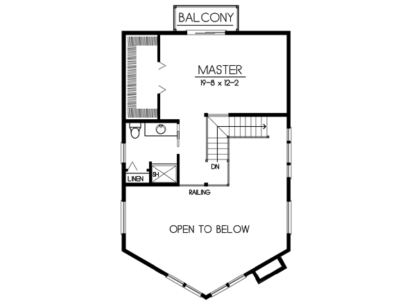 upper floor house blueprint